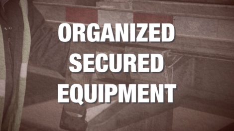 9. Organized Secured Equipment