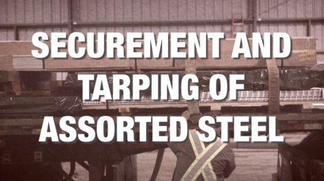 4. Securement and Tarping of Assorted Steel