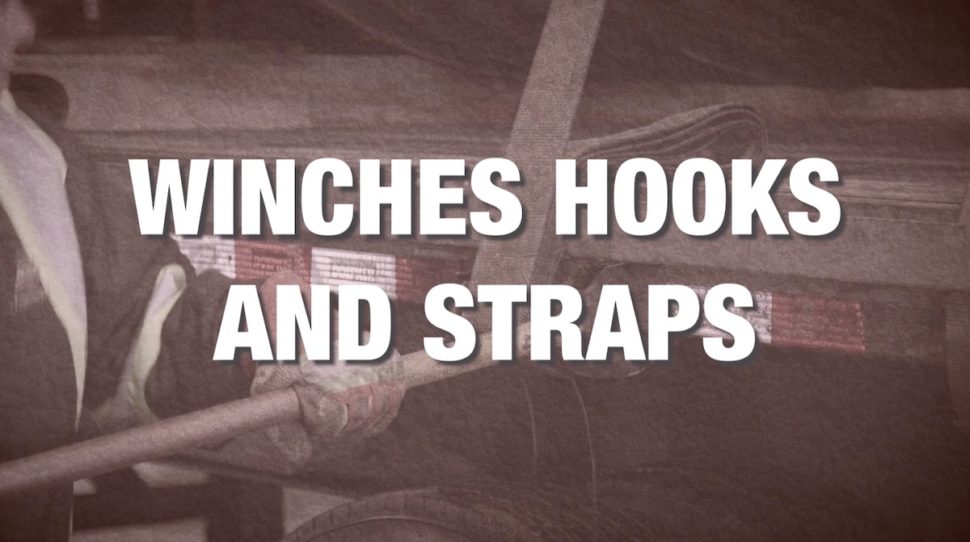 15. Winches, Hooks and Straps